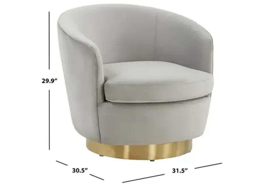 Annalee Swivel Accent Chair