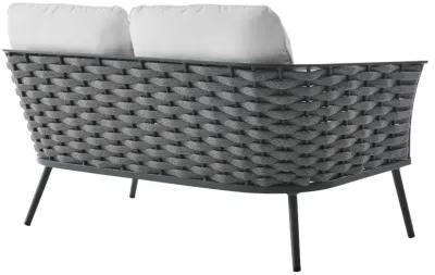 Stance Outdoor Aluminum Loveseat