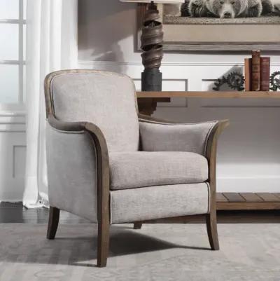 Brittoney Taupe Armchair