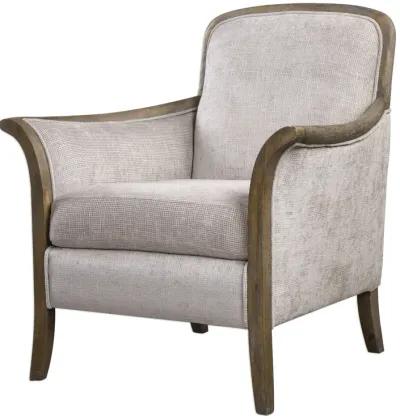 Brittoney Taupe Armchair