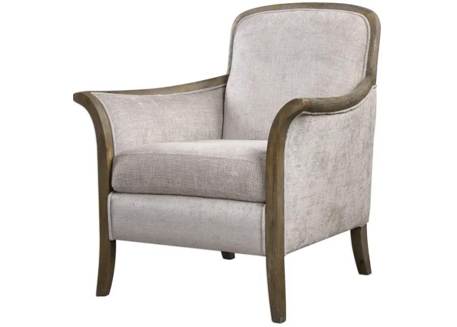 Brittoney Taupe Armchair