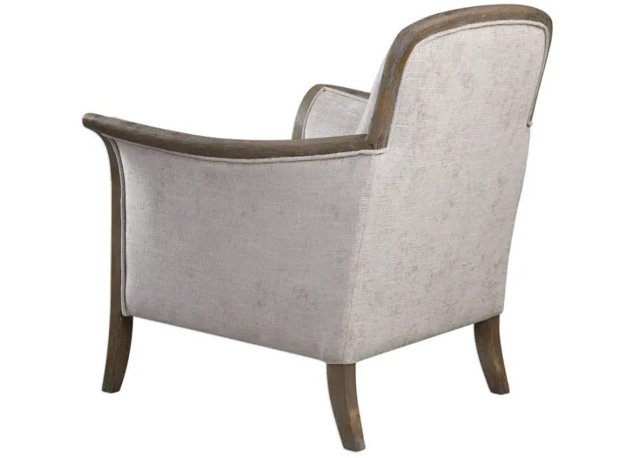 Brittoney Taupe Armchair