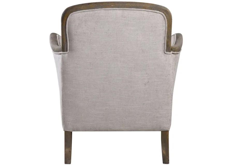 Brittoney Taupe Armchair