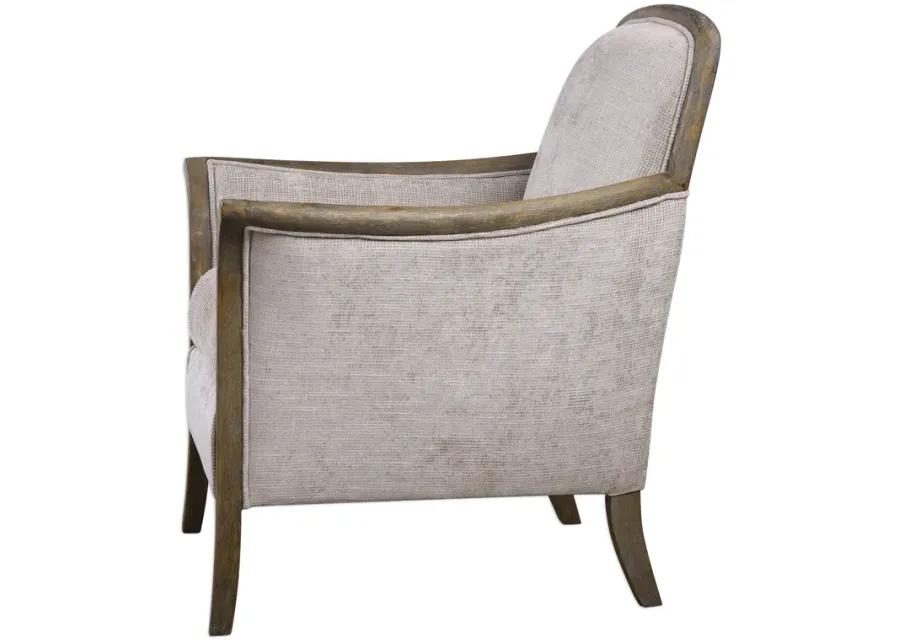 Brittoney Taupe Armchair