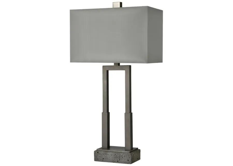 Courier 32" High 1-Light Table Lamp - Pewter