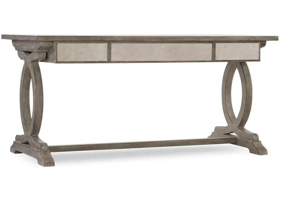 Rustic Glam Trestle Desk