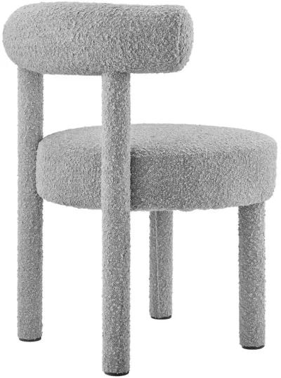 Toulouse Boucle Fabric Dining Chair