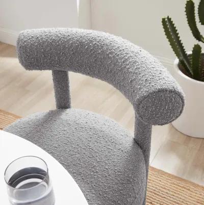 Toulouse Boucle Fabric Dining Chair