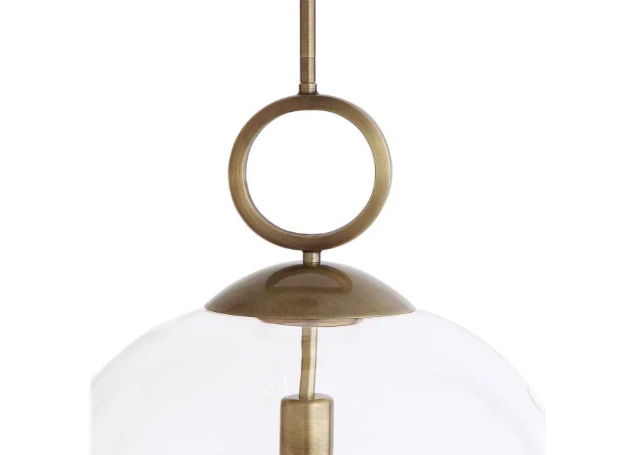 Calix Large Blown Glass 1 Light Pendant