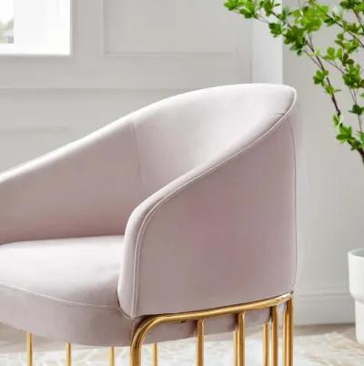 Legacy Performance Velvet Armchair