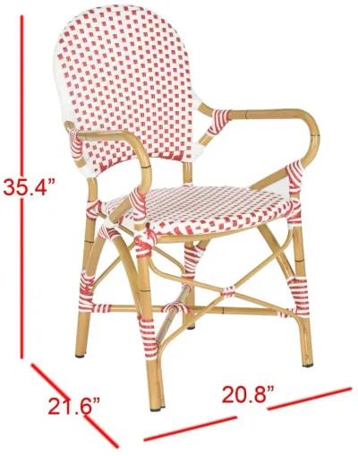 HOOPER INDOOR-OUTDOOR STACKING ARMCHAIR  - Set of 2