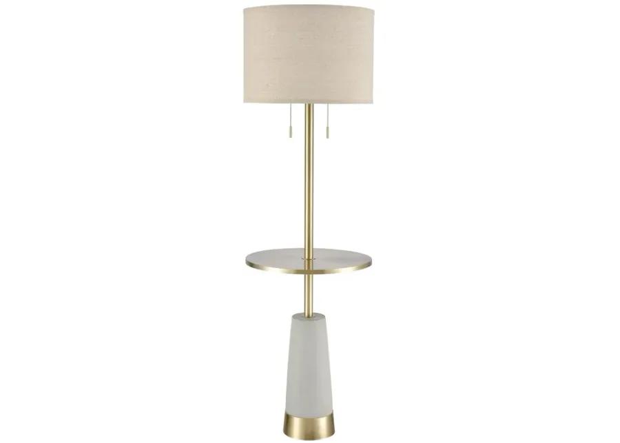 Below the Surface 63" High 2-Light Floor Lamp - Polished Concrete