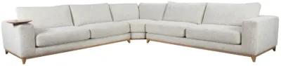 Donovan Upholstered Sectional in Sand