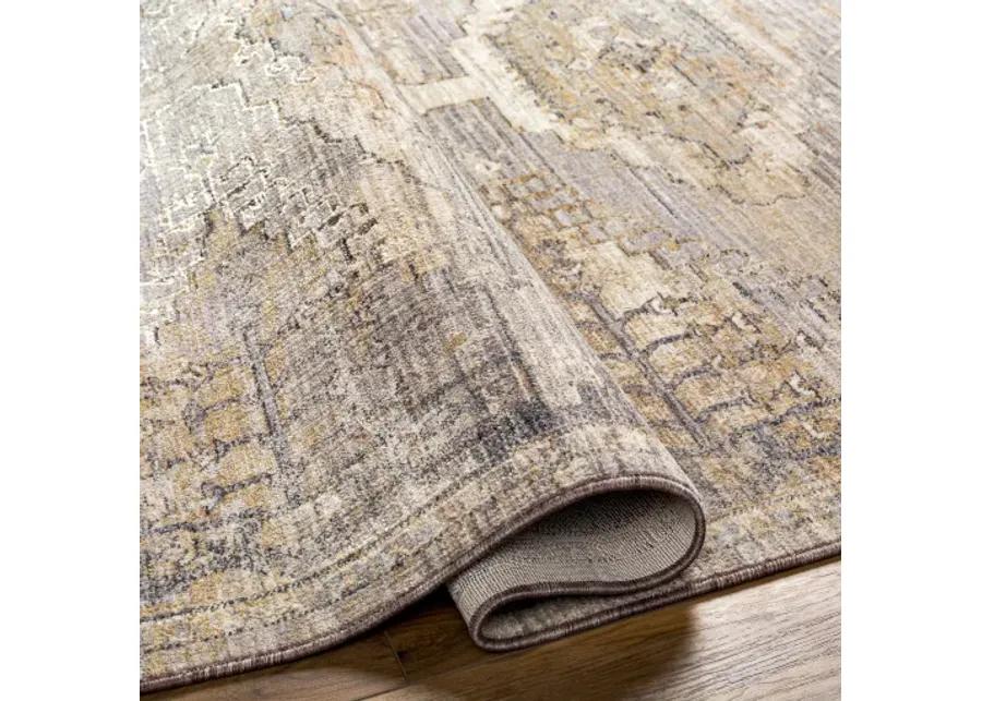 Aida AAD-2303 3'11" x 5'10" Machine Woven Rug