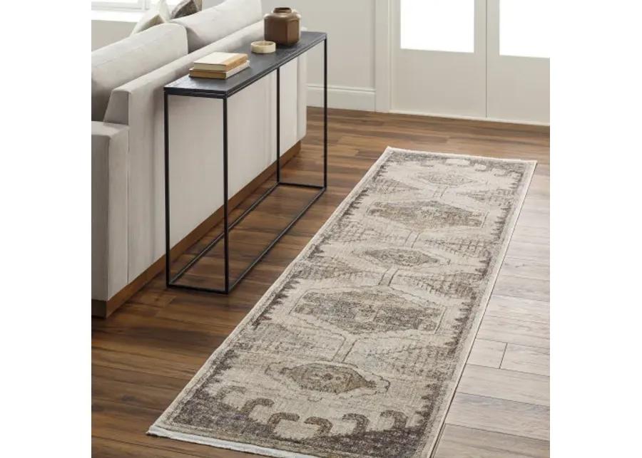 Aida AAD-2303 3'11" x 5'10" Machine Woven Rug