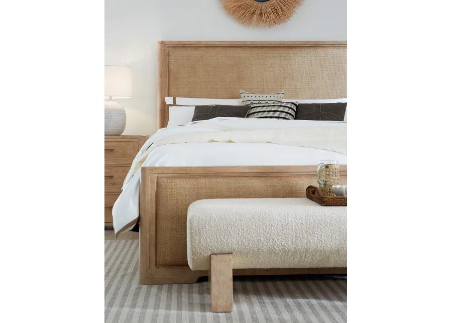 Retreat King Cane Panel Bed