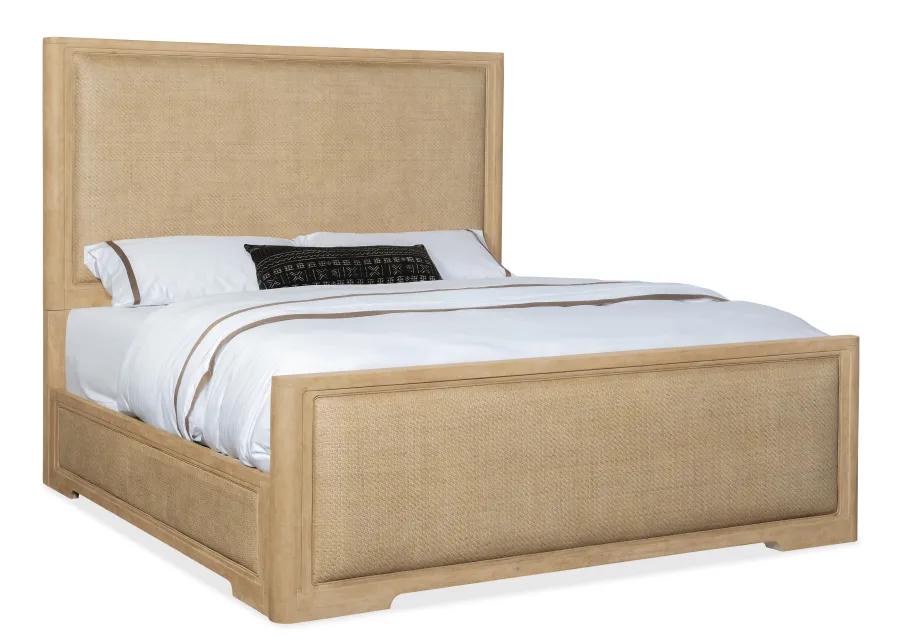 Retreat King Cane Panel Bed