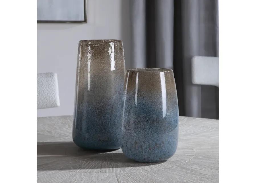 Ione Seeded Vases - Set of 2