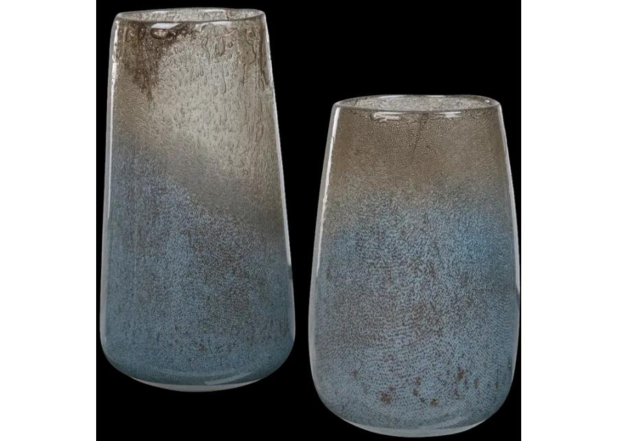 Ione Seeded Vases - Set of 2