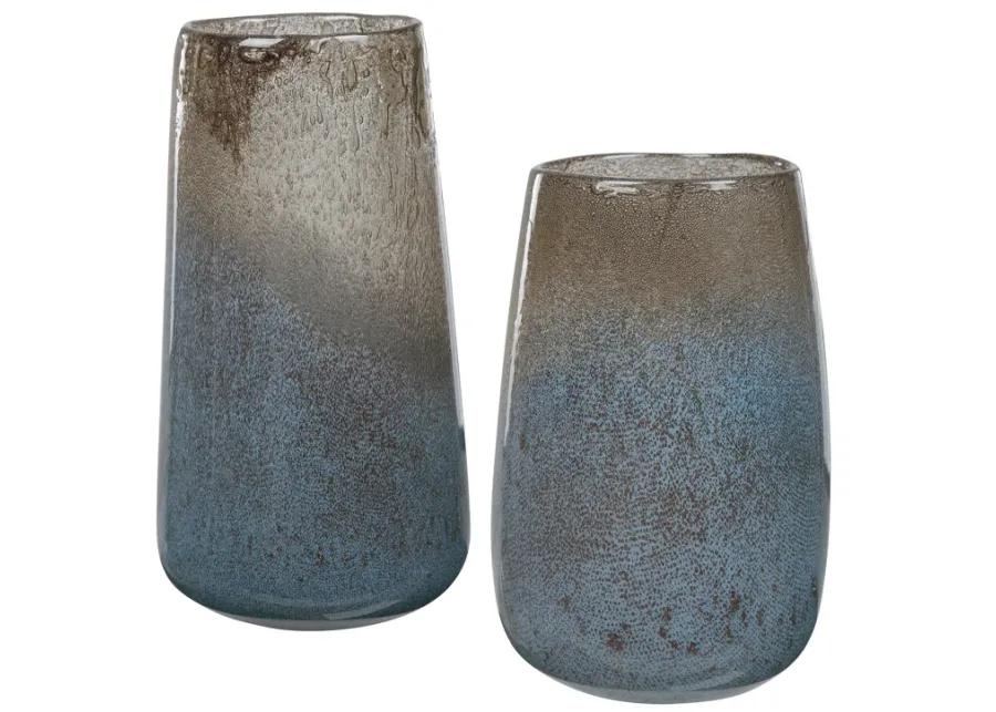 Ione Seeded Vases - Set of 2