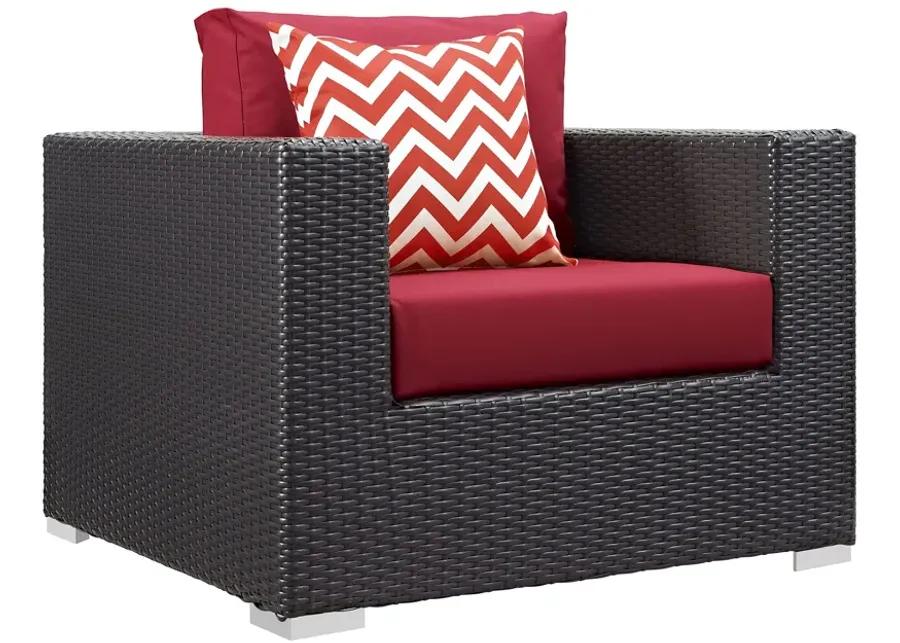 Convene 6 Piece Outdoor Patio Sectional Set