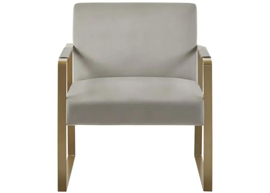 Martha Stewart Jayco Taupe Accent Chair