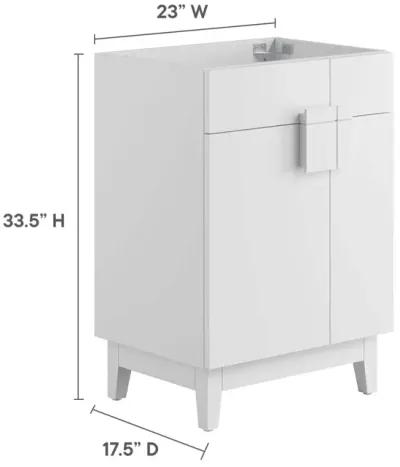 Miles 24" Bathroom Vanity Cabinet (Sink Basin Not Included)