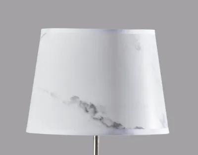 Marble Base Table Lamp with Grey Marble Shade