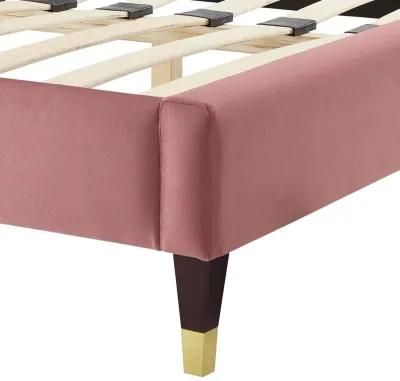 Liva Performance Velvet Twin Bed