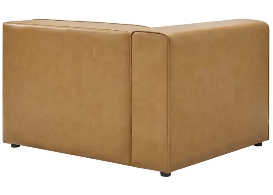 Mingle Vegan Leather 3-Piece Sofa