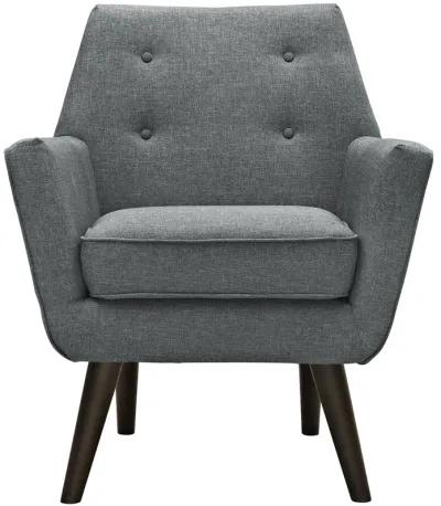 Posit Upholstered Fabric Armchair