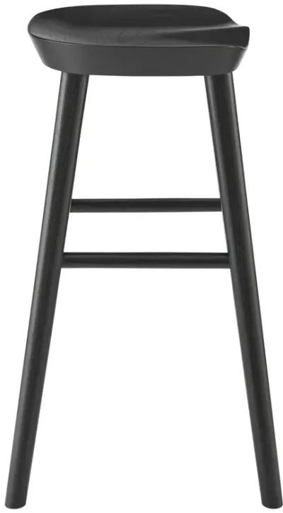 Vieno Counter Stool in Black - Set of 1