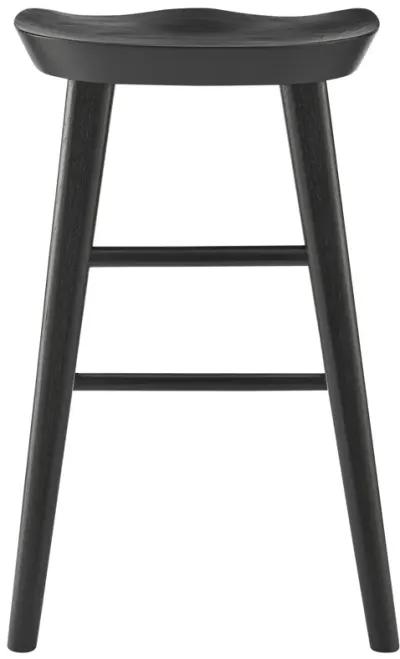 Vieno Counter Stool in Black - Set of 1