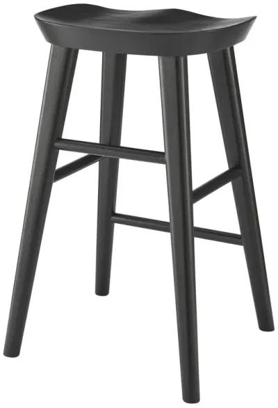 Vieno Counter Stool in Black - Set of 1