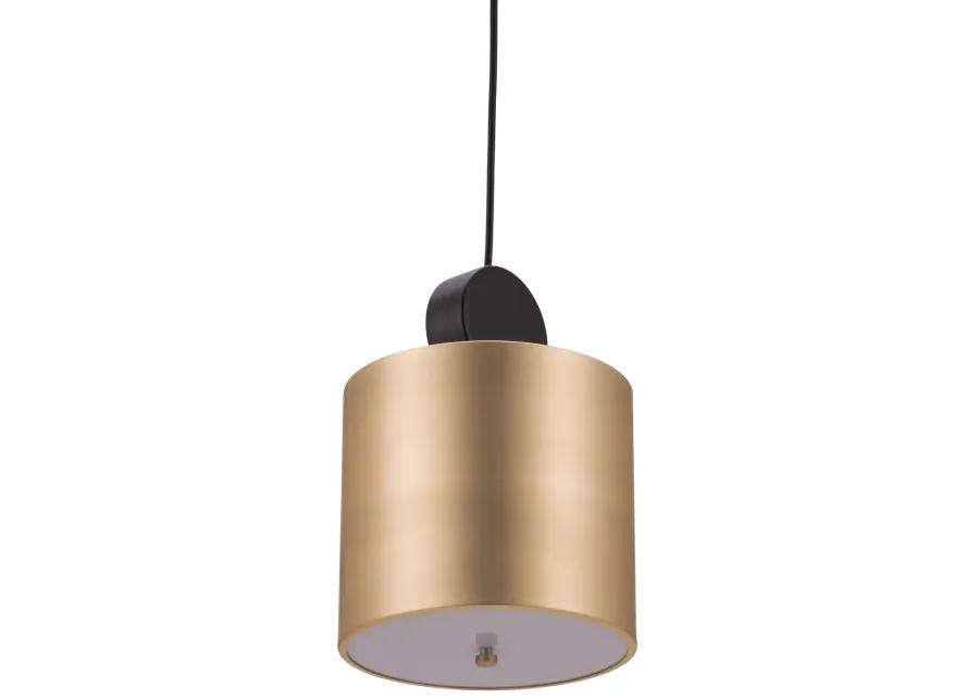 Myson Ceiling Lamp Gold & Black