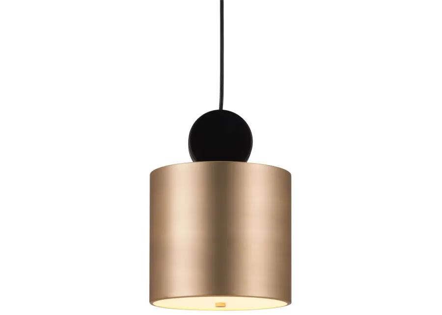 Myson Ceiling Lamp Gold & Black