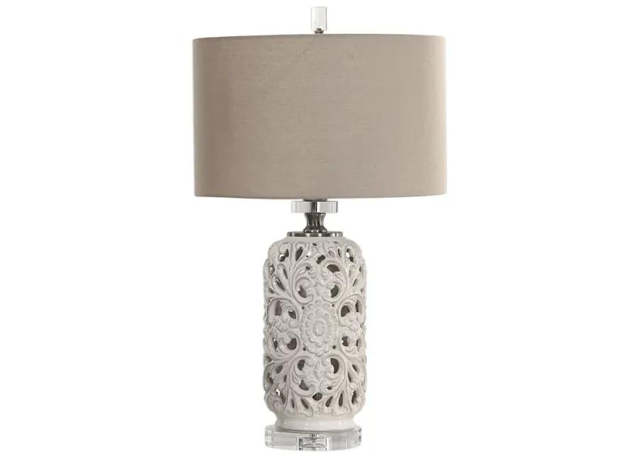 Dahlina Ceramic Table Lamp