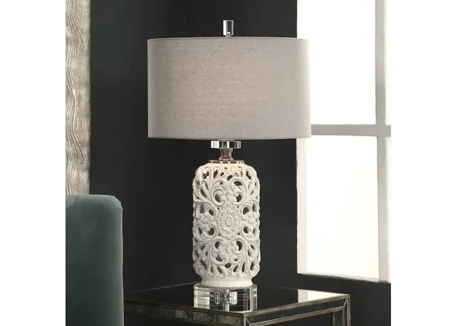 Dahlina Ceramic Table Lamp