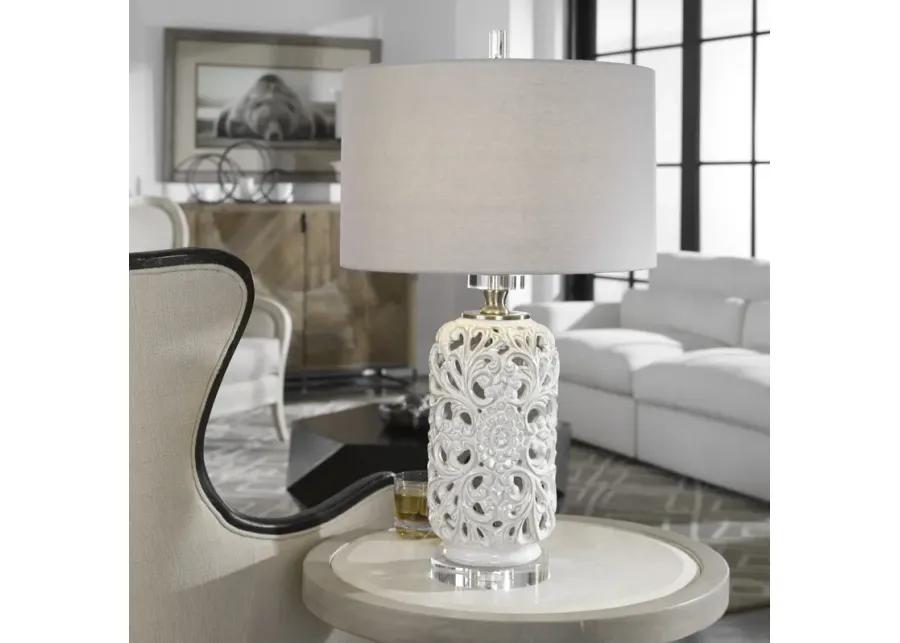 Dahlina Ceramic Table Lamp