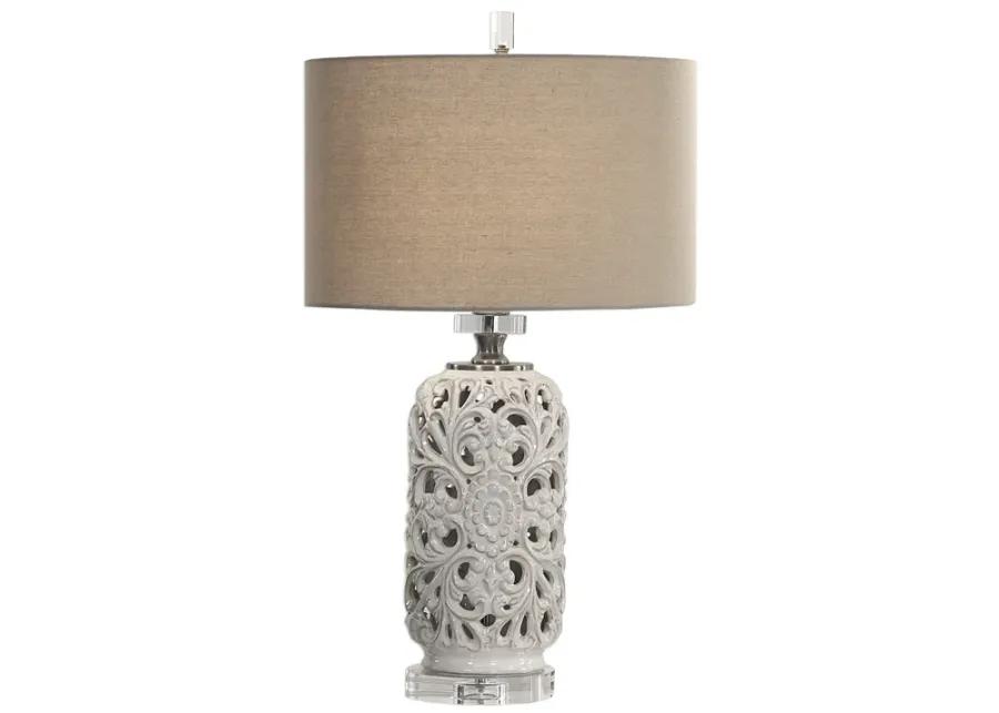 Dahlina Ceramic Table Lamp