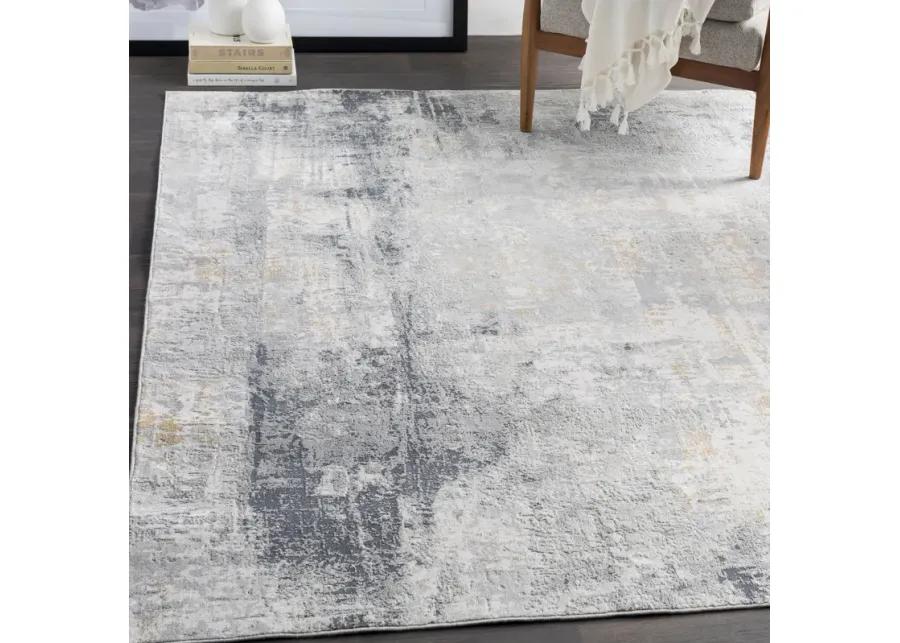 Uttermost Paoli Gray Abstract 8 X 10 Rug