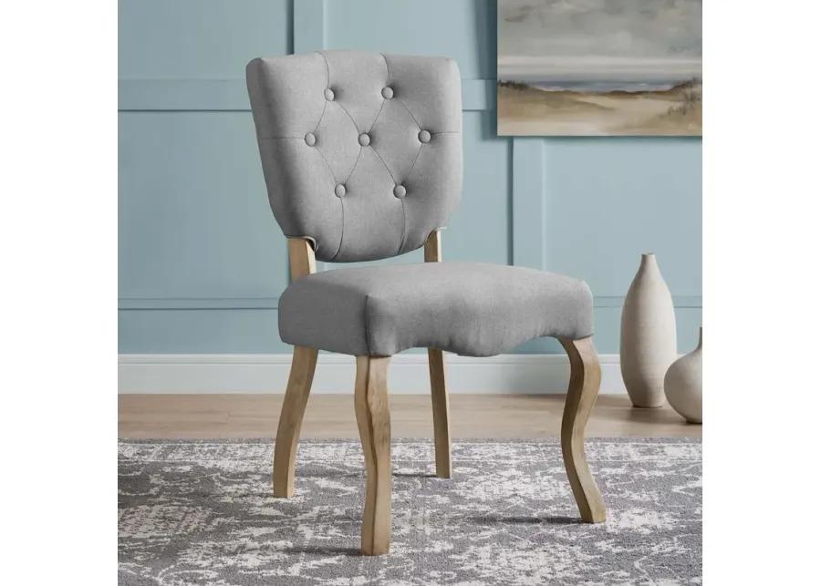 Array Vintage French Upholstered Dining Side Chair