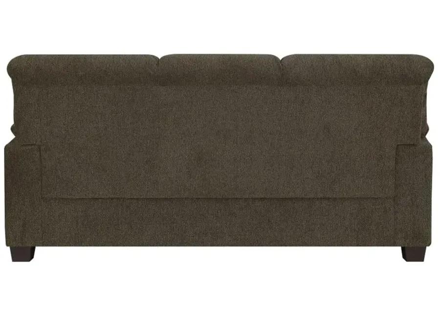 Clementine Upholstered Pillow Top Arm Living Room Set