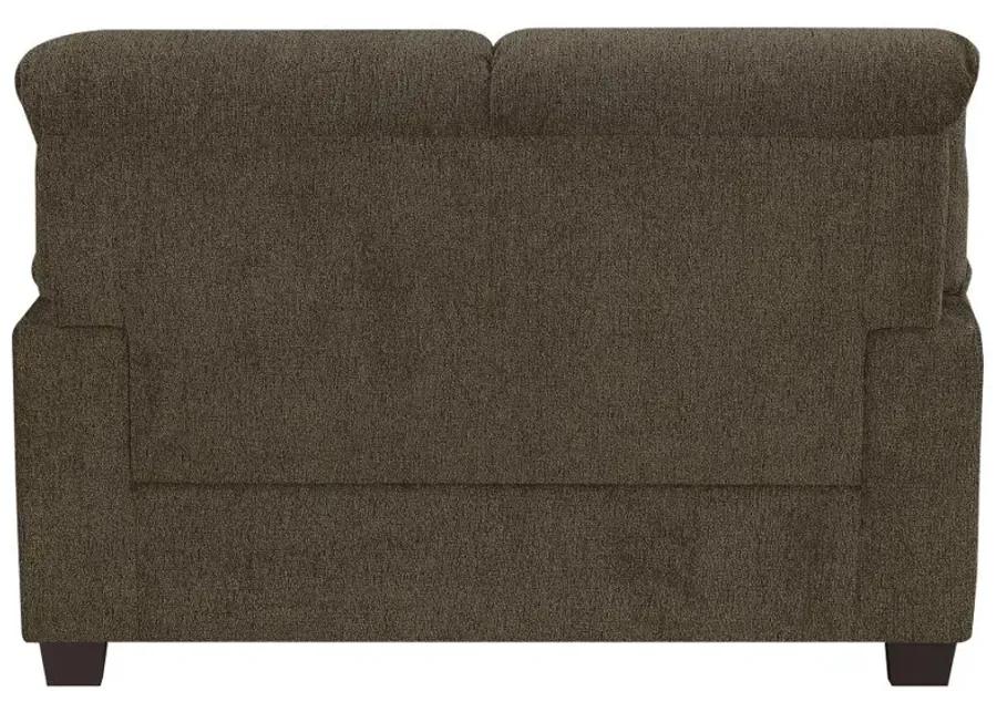 Clementine Upholstered Pillow Top Arm Living Room Set