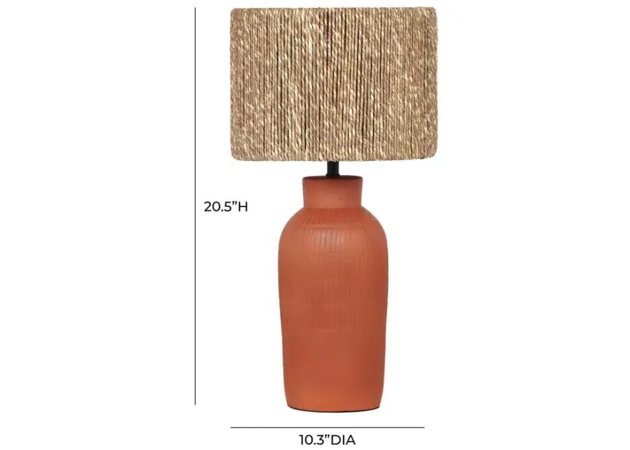 Atrani Natural Terracotta Table Lamp