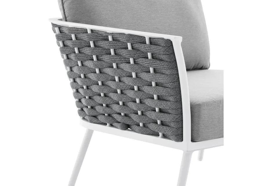 Stance Outdoor Patio Aluminum Left-Facing Armchair