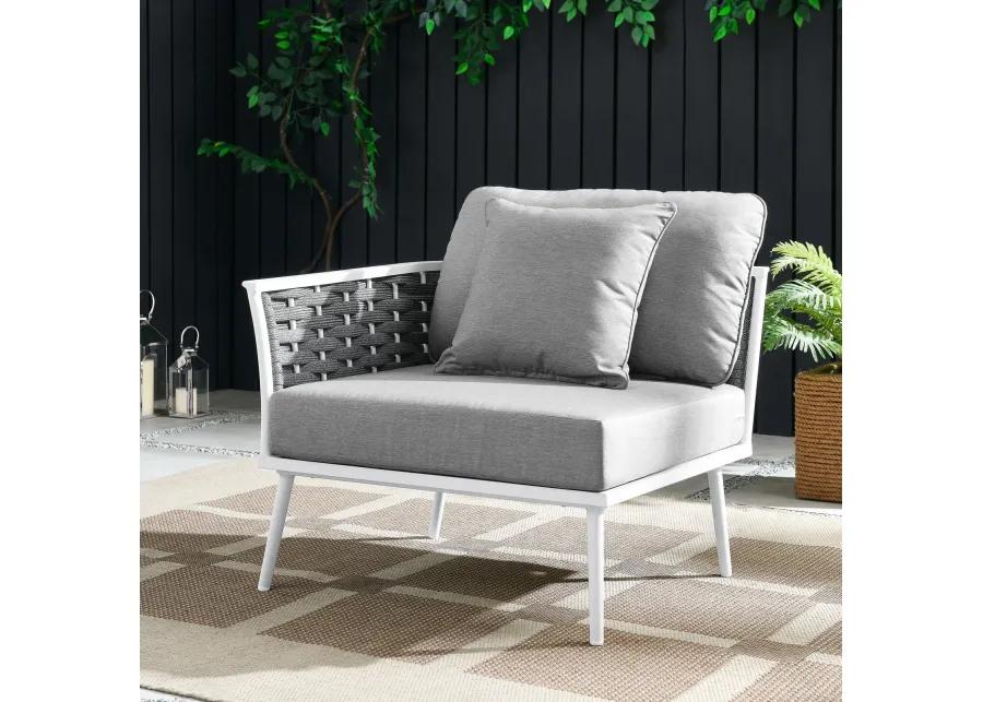 Stance Outdoor Patio Aluminum Left-Facing Armchair