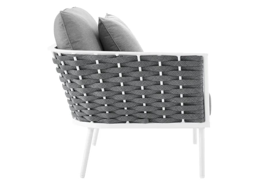 Stance Outdoor Patio Aluminum Left-Facing Armchair