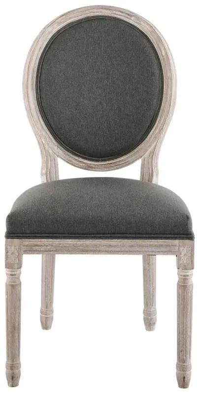 Emanate Vintage French Upholstered Fabric Dining Side Chair