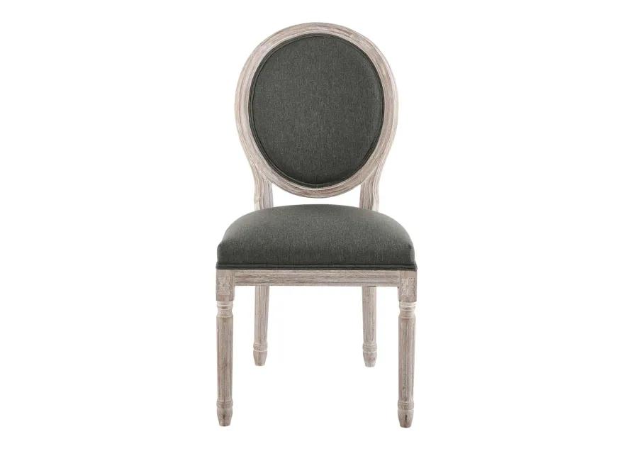 Emanate Vintage French Upholstered Fabric Dining Side Chair